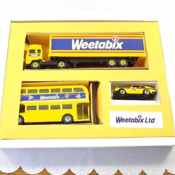 Corgi Toy Collection - Weetabix Special Edition, Lorry, Bus, and Car, 1989 - Picture 2 of 10